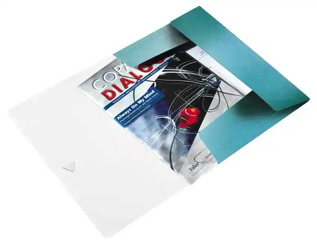 ELASTOMAP LEITZ WOW A4 3 KLEP PP