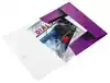 ELASTOMAP LEITZ WOW A4 3 KLEP PP PAARS
