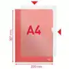 L-MAP ESSELTE STANDAARD A4 0.11MM PP