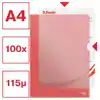 L-MAP ESSELTE STANDAARD A4 0.11MM PP