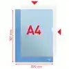 L-MAP ESSELTE STANDAARD A4 0.11MM PP