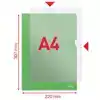 L-MAP ESSELTE STANDAARD A4 0.11MM PP