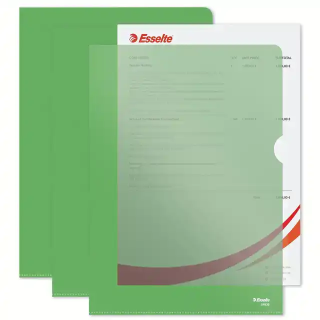 L-MAP ESSELTE STANDAARD A4 0.11MM PP