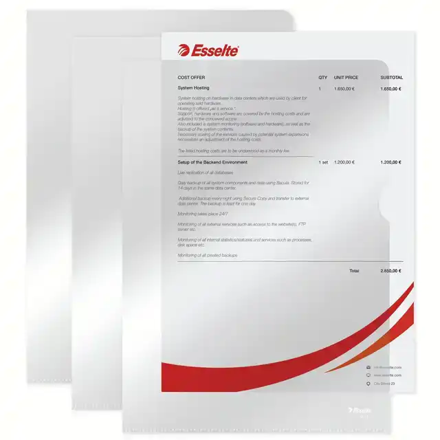 L-MAP ESSELTE STANDAARD COPY SAFE PP A4