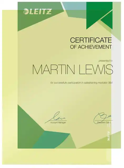 L-MAP LEITZ PREMIUM COPY SAFE PVC A4