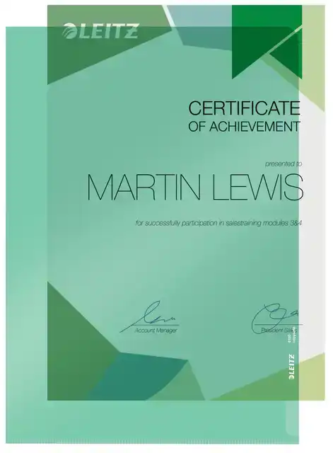 L-MAP LEITZ PREMIUM COPY SAFE PVC A4