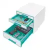 LADENBOX LEITZ WOW LADEN WIT/IJSBLAUW