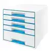 LADENBOX LEITZ WOW 5 LADEN WIT/BLAUW