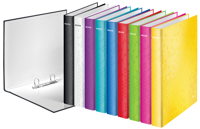 RINGBAND LEITZ WOW A4 MAXI 4-RINGS