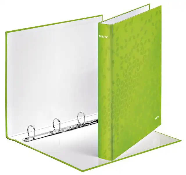 RINGBAND LEITZ WOW A4 MAXI 4-RINGS