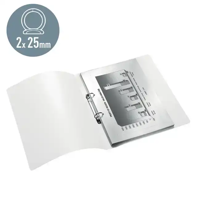 RINGBAND LEITZ WOW A4 2-RINGS O-MECH