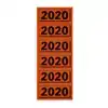 RUGETIKET ELBA 2020 57X25MM ROOD 120
