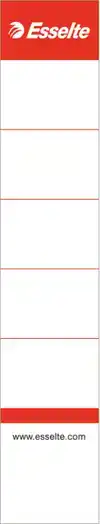 RUGETIKET ESSELTE 30X158MM INSTEEK WIT
