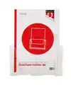 FOLDERHOUDER QUANTORE A5 TRANSPARANT