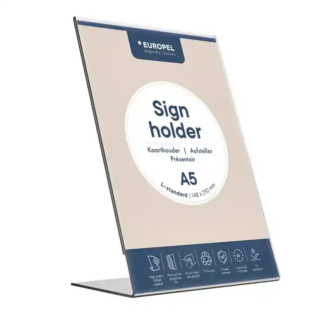 KAARTHOUDER EUROPEL A5 L-STANDAARD