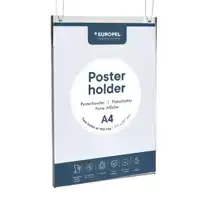 POSTERHOUDER EUROPEL A4 STAAND