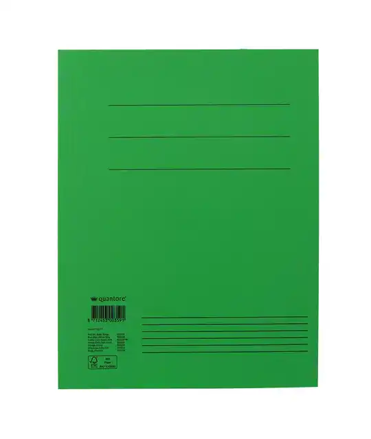 DOSSIERMAP QUANTORE A4 300GR GROEN