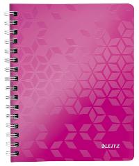 NOTITIEBOEK LEITZ WOW A5 SPIRAAL PP
