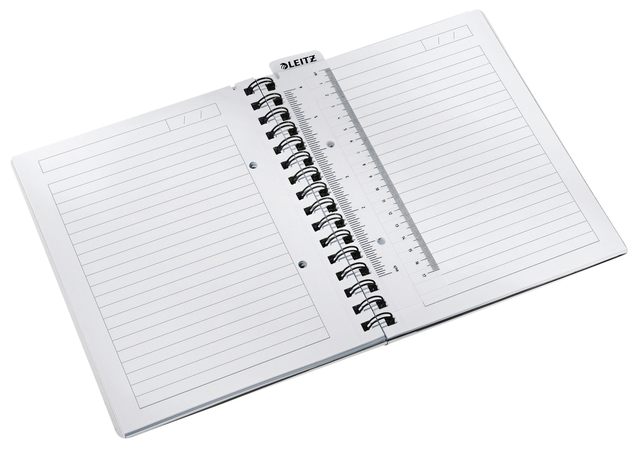 NOTITIEBOEK LEITZ WOW A5 SPIRAAL PP