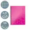 NOTITIEBOEK LEITZ WOW A5 SPIRAAL 160PG
