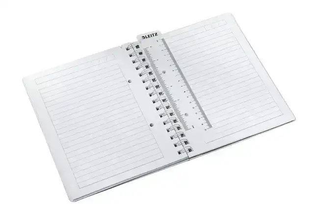 NOTITIEBOEK LEITZ WOW A5 SPIRAAL 160PG