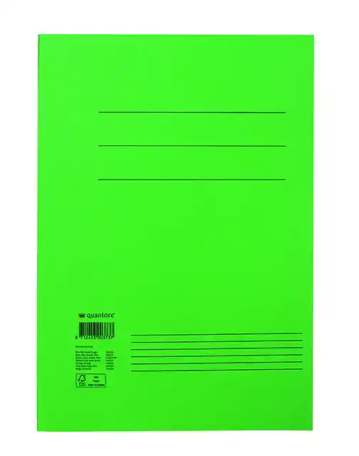 DOSSIERMAP QUANTORE FO 300GR GROEN