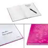 NOTITIEBOEK LEITZ WOW A4 160BLZ 90GR