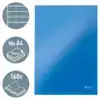 NOTITIEBOEK LEITZ WOW A4 LIJN 80V BLAUW
