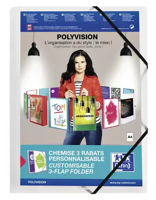 ELASTOMAP OXFORD POLYVISION A4 INCL