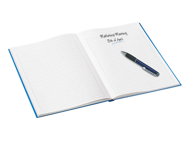 NOTITIEBOEK LEITZ WOW A5 160BLZ 90GR