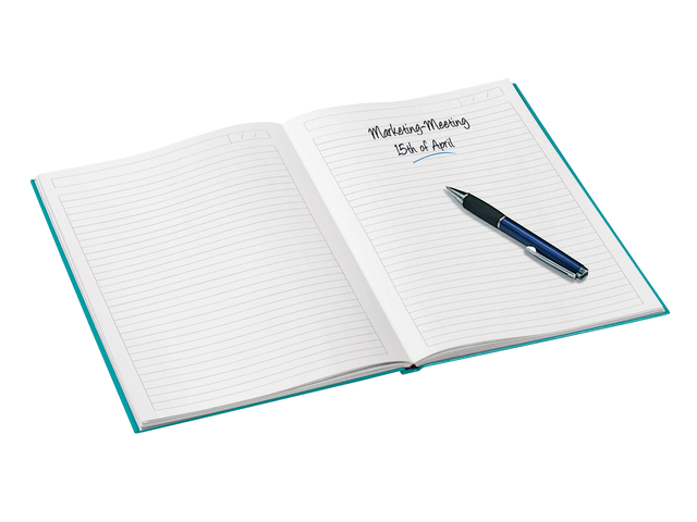NOTITIEBOEK LEITZ WOW A5 160BLZ 90GR