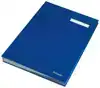 VLOEIBOEK ESSELTE KARTON 20TABS BLAUW