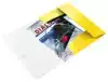 ELASTOMAP LEITZ WOW A4 3 KLEP PP GEEL