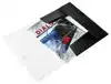 ELASTOMAP LEITZ WOW A4 3 KLEP PP ZWART