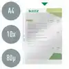 SHOWTAS LEITZ STANDAARD 4-GAATS PVC A4