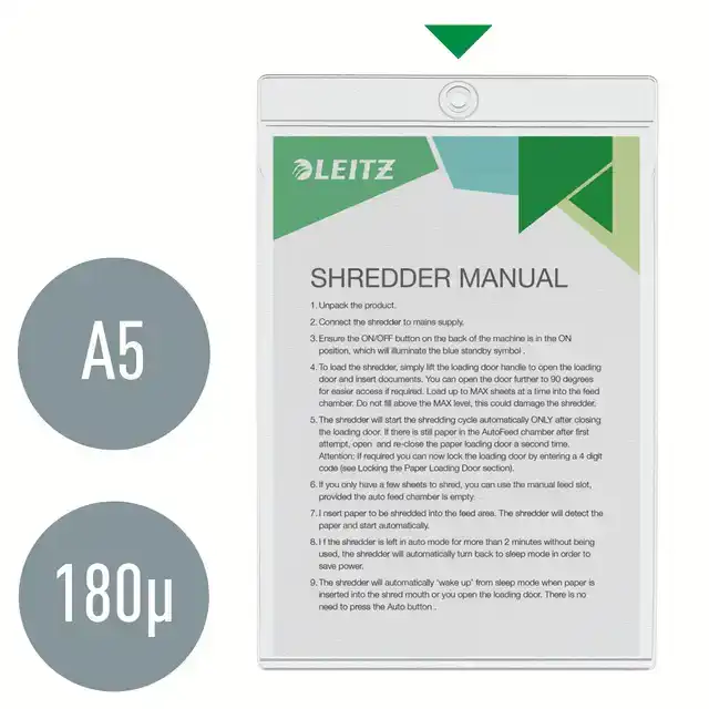 U-MAP MET OPHANGOOG LEITZ PREMIUM PVC