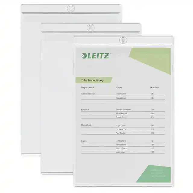 U-MAP MET OPHANGOOG LEITZ PREMIUM PVC