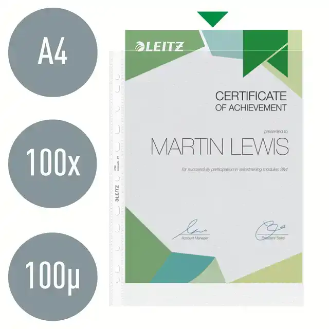 SHOWTAS LEITZ PREMIUM 0.10MM PP A4