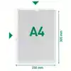 SHOWTAS LEITZ PREMIUM UITSNEDE PP A4