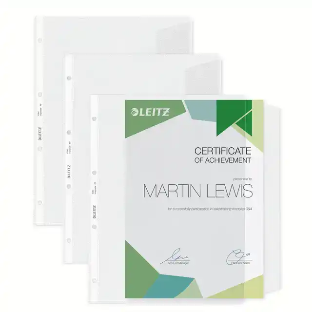 SHOWTAS LEITZ PREMIUM MET KLEP PP A4