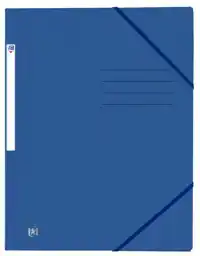 ELASTOMAP OXFORD TOP FILE+ A4 BLAUW