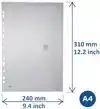 ENVELOPTAS EUROPEL A4 240X310MM 11G PP