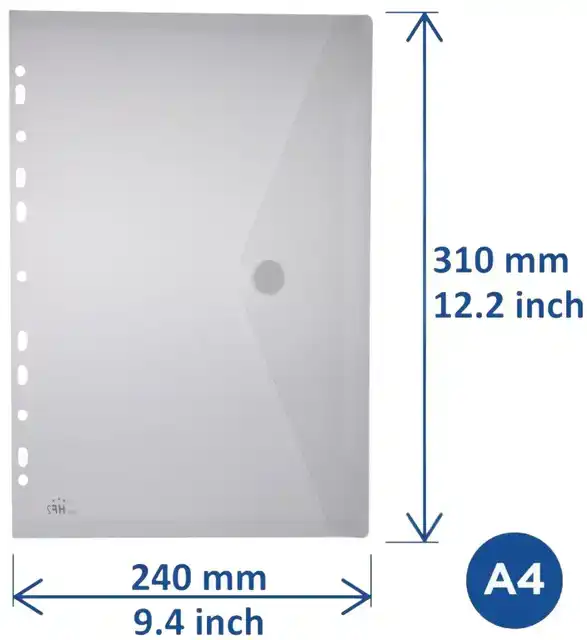 ENVELOPTAS EUROPEL A4 240X310MM 11G PP