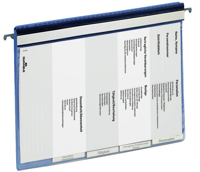 PERSONEELSMAP DURABLE 5 VAKKEN HANGRAIL