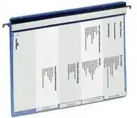PERSONEELSMAP DURABLE 5 VAKKEN HANGRAIL