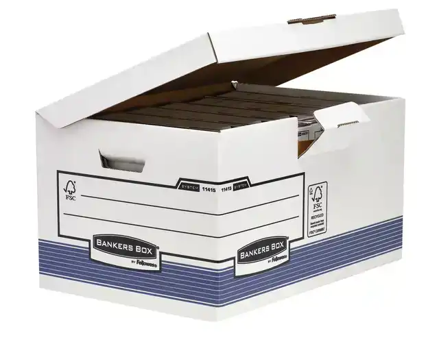 OPBERGDOOS BANKERS BOX SYSTEM FOLD FLIP
