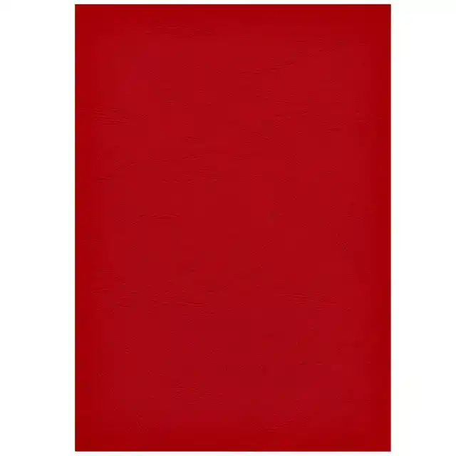 VOORBLAD FELLOWES A4 LEDERLOOK ROOD