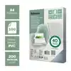 VOORBLAD FELLOWES A4 PVC 200MICRON