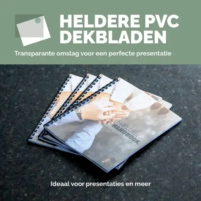 VOORBLAD FELLOWES A4 PVC 200MICRON