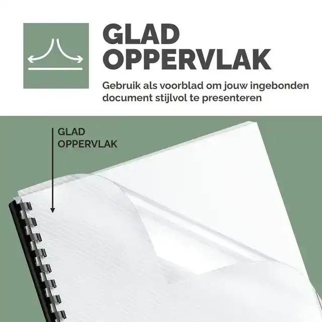 VOORBLAD FELLOWES A4 PVC 200MICRON
